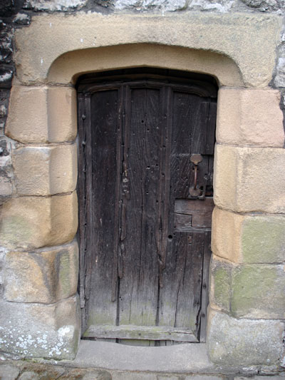 Courtyard Door, Haddon Hall, Derbyshire