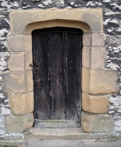 Courtyard Door, Haddon Hall, Derbyshire