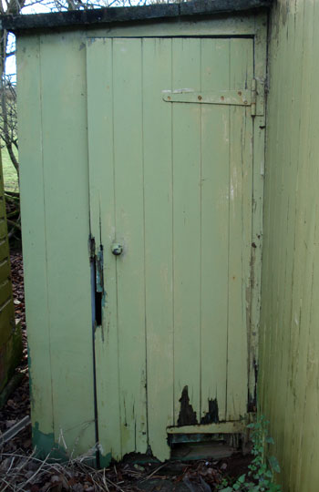 Hut Door,Santon Bridge, Cumbria