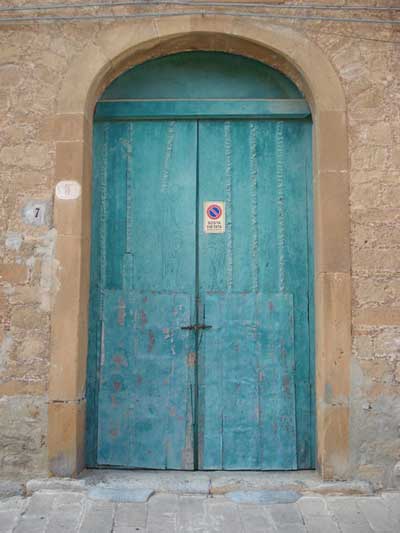 Blue Door Noto, Sicily