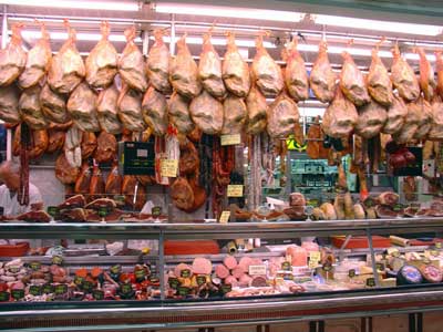 Barcelona Hams Stall